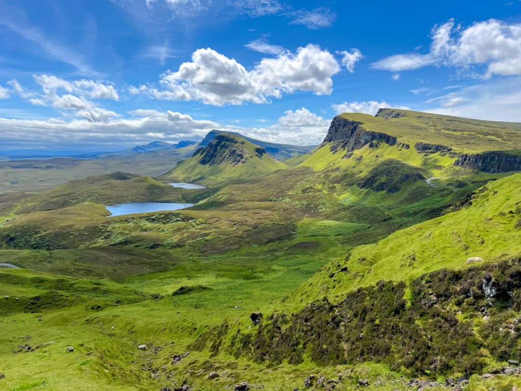 Quiraing Walk, Isle of Skye, Schottland